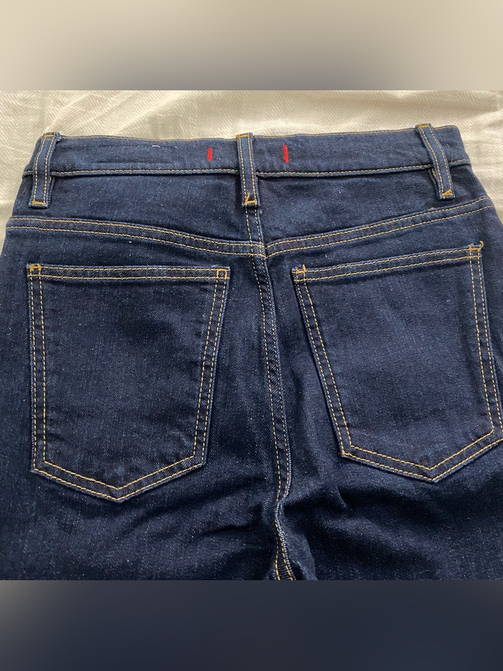 Zara Indigo Cuffed Wide Leg Jeans - Picture 9 of 10
